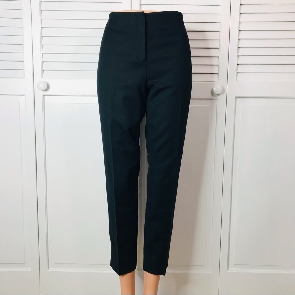 CHICO’S Black Slim Cropped Pants Size Small